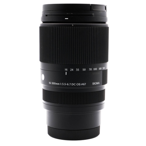 Used Sigma 16-300mm f/3.5-6.7 DC OS Contemporary Lens for Sony E (EX)