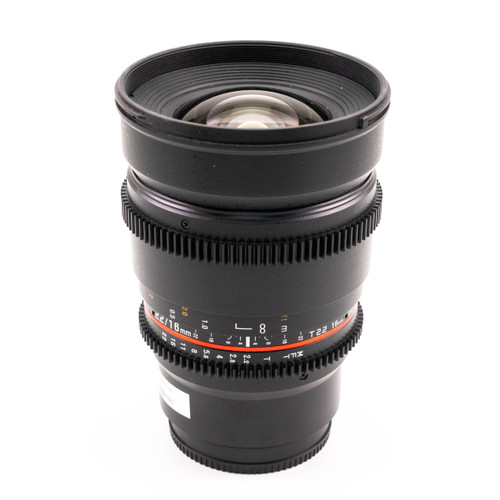 Rokinon 16mm T2.2 Cine ED AS UMC CS Lens (EX)