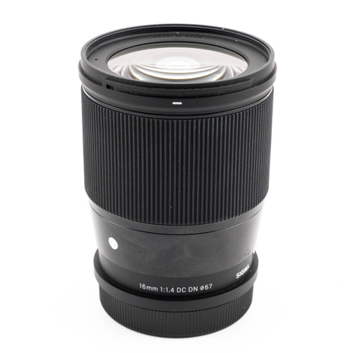 Used Sigma 16mm f/1.4 DC DN Contemporary Lens for Leica L (EX+)