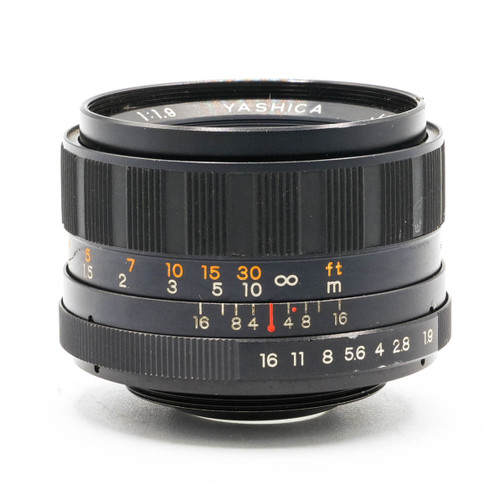 Used Yashica Auto Yashinon-DS 50mm f/1.9 Lens (EX)