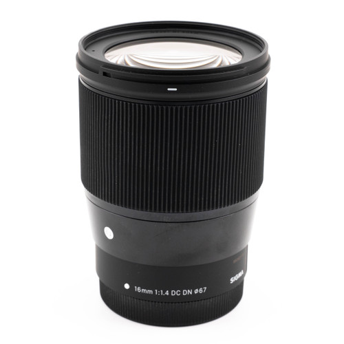 Used Sigma 16mm f/1.4 DC DN Contemporary Lens for Canon EF-M (EX+)