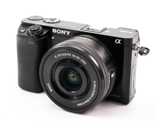 Used Sony Alpha a6000 Mirrorless Digital Camera with 16-50mm Lens (EX+)
