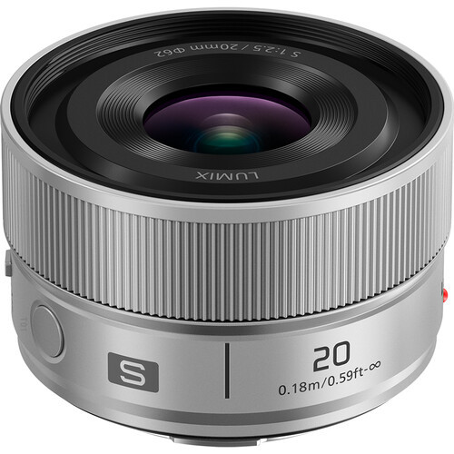LUMIX S 20mm f/2.5 Lens - Silver
