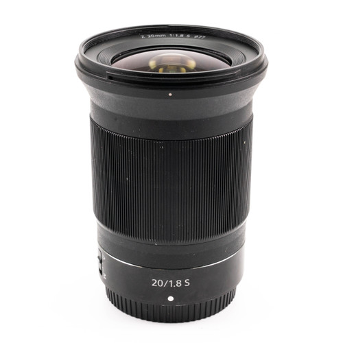 Used Nikon NIKKOR Z 20mm f/1.8 S Lens (EX)