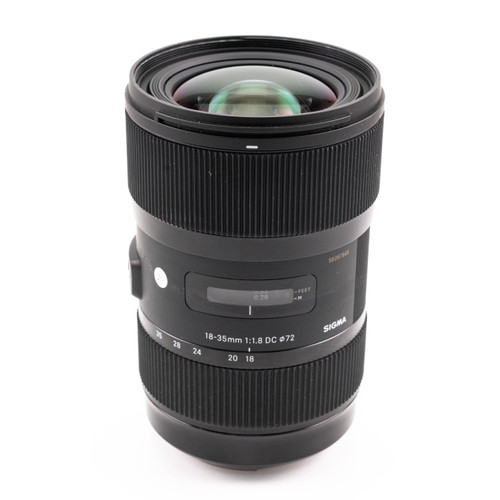 Used Sigma 18-35mm f/1.8 DC HSM Art Lens for Canon EF (EX+)