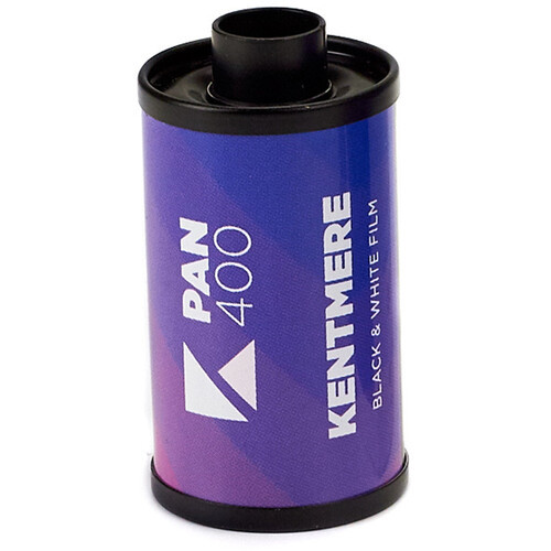 Kentmere Pan 400 Black and White Negative Film (35mm Roll Film, 24 Exposures)