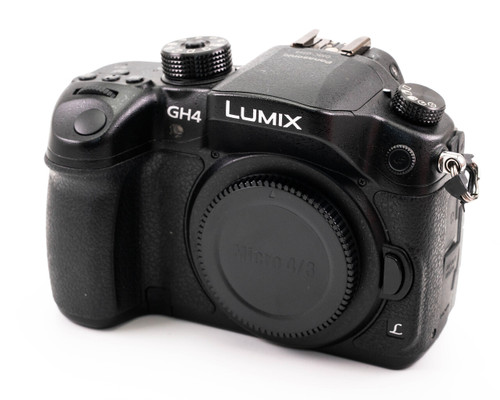 Used Panasonic Lumix DMC-GH4 Mirrorless Micro Four Thirds Digital Camera Body (EX)