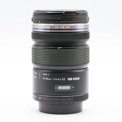 Used Olympus M.Zuiko Digital ED 12-50mm f/3.5-6.3 EZ Lens (EX)