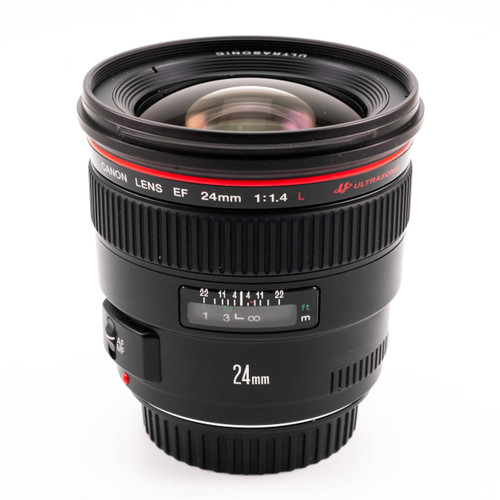 Used Canon EF 24mm f/1.4L USM Lens (EX+)
