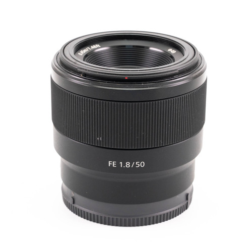 Used Sony FE 50mm f/1.8 Lens (EX+)
