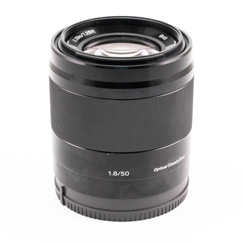 Used Sony E 50mm f/1.8 OSS Lens (EX+)