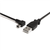 StarTech USB 2.0 Type-A Male to Left-Angle Mini-B Male Cable 6'