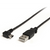 StarTech USB 2.0 Type-A Male to Right-Angle Mini-B Male Cable 6'