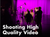 Shooting High Quality Video Class (Austin)
