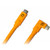 Tether Tools USB-C to USB-C Right Angle Cable - 15', Orange