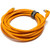 Tether Tools USB-C to USB-C Right Angle Cable - 15', Orange
