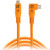 Tether Tools TetherPro Optima USB-C Cable (10', High-Visibility Orange, Right-Angle) (7016354)
