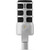 RODE PodMic USB and XLR Dynamic Broadcast Microphone (White)