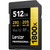 Lexar 512GB Professional 1800x UHS-II SDXC Memory Card (GOLD Series)
