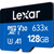 Lexar 128GB High-Performance 633x UHS-I microSDXC Memory Card with SD Adapter