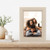 Lawrence Frames Ridged Dome in Natural 8x10"