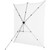 Westcott X-Drop Pro Wrinkle-Resistant Backdrop Kit (High-Key White, 8 x 8')