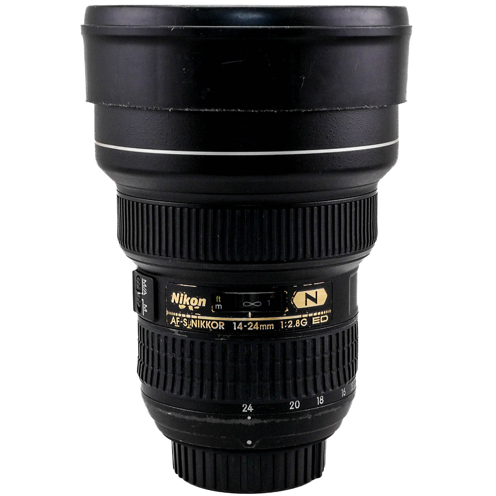 Used Nikon AF-S NIKKOR 14-24mm f/2.8G ED Lens (EX-) (625400182)