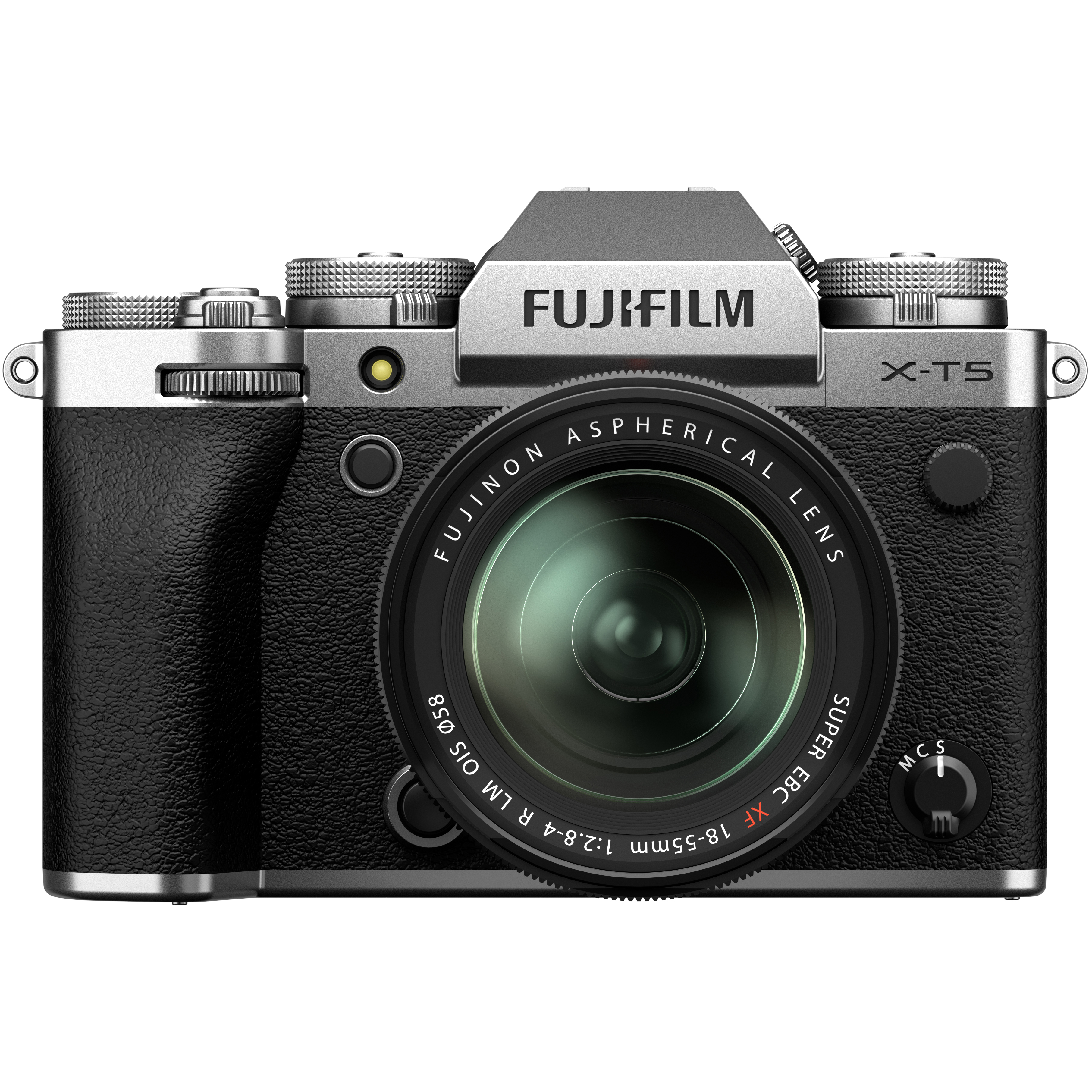 FUJIFILM X-T5 Mirrorless Camera with 18-55mm Lens - Silver