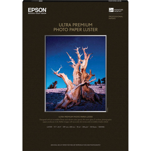 エプソンPremium Luster Photo Paper　A3ノビ　40枚 1374603772000_219808__99692.