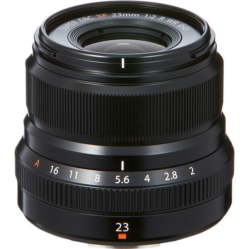 Fujifilm X-T2、23mmレンズ FUJIFILM XF 23mm f/2 R WR Lens - Black