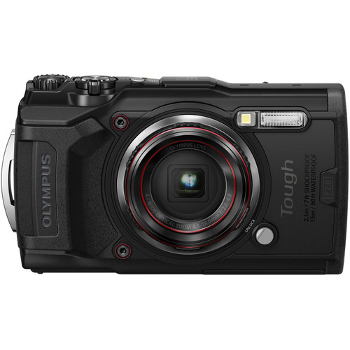 Olympus Tough TG-6 Waterproof Digital Camera - Black