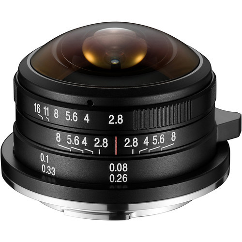 Venus Optics Laowa 4mm f/2.8 Fisheye Lens - Micro 4/3