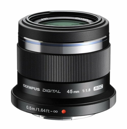 RENTAL ONLY - Olympus M.Zuiko 45mm f/1.8 Lens - Black
