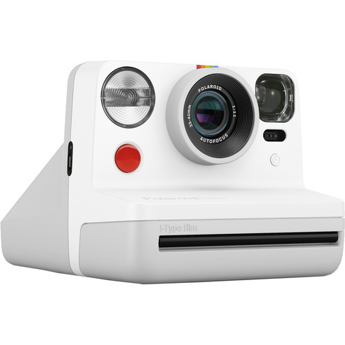Shopify Branded Polaroid Now White ポラロイド Polaroid Now+ Instant Film Camera - White