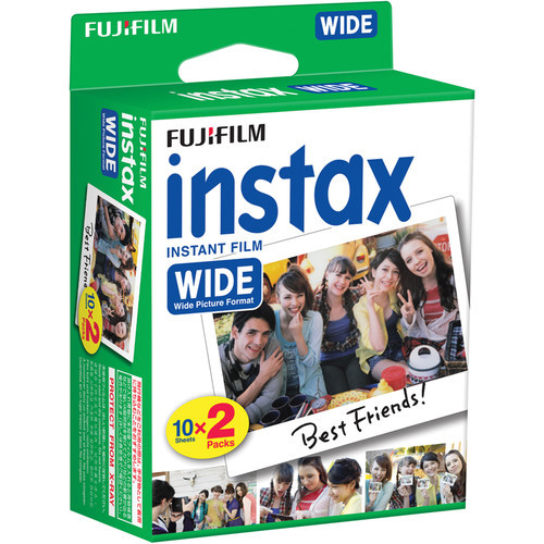 FUJIFILM INSTAX Instant Film - Wide 20 Exposures