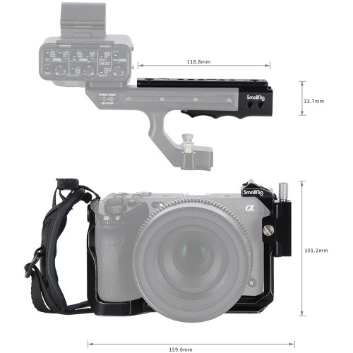 FX3 カメラケージキット　SmallRig製 SmallRig Handheld Camera Cage Kit for Sony FX30 and FX3