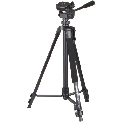 山智 サンジ Sunpak 5858D Tripod with 3-Way, Pan-and-Tilt Head
