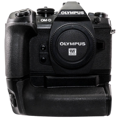 Used Olympus OM-D E-M1 Mark II Mirrorless Camera Body with Grip