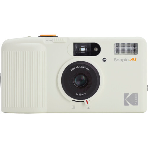 Kodak Snapic A1 35mm Film Camera (Ivory White) (RK0502)