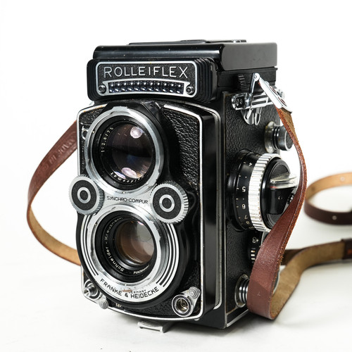 Used Rolleiflex 3.5F TLR Medium Format Film Camera