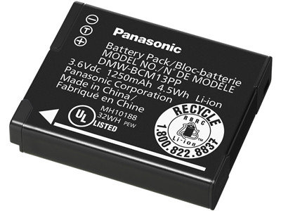 Panasonic ナノイーX M Panasonic Lumix DMW-BCM13 Li-Ion Battery