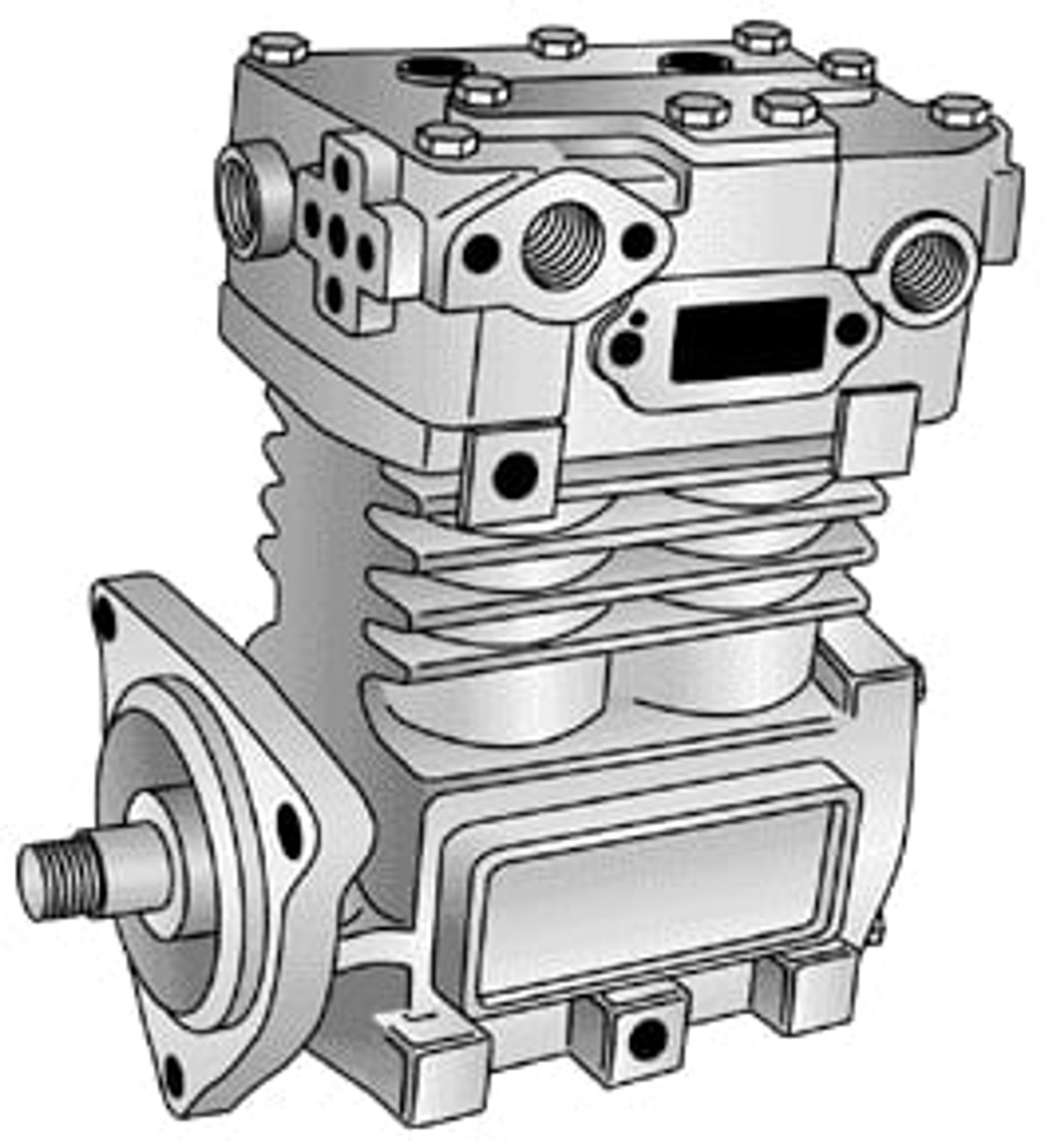 107869X TF 750 Air Compressor Bendix Replacement