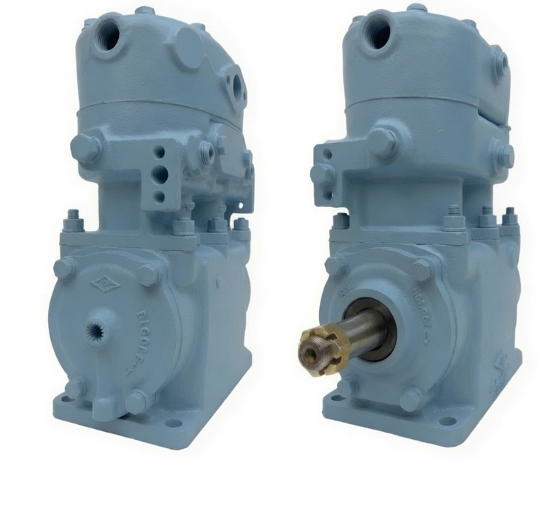 228139 Bendix compressor front and back