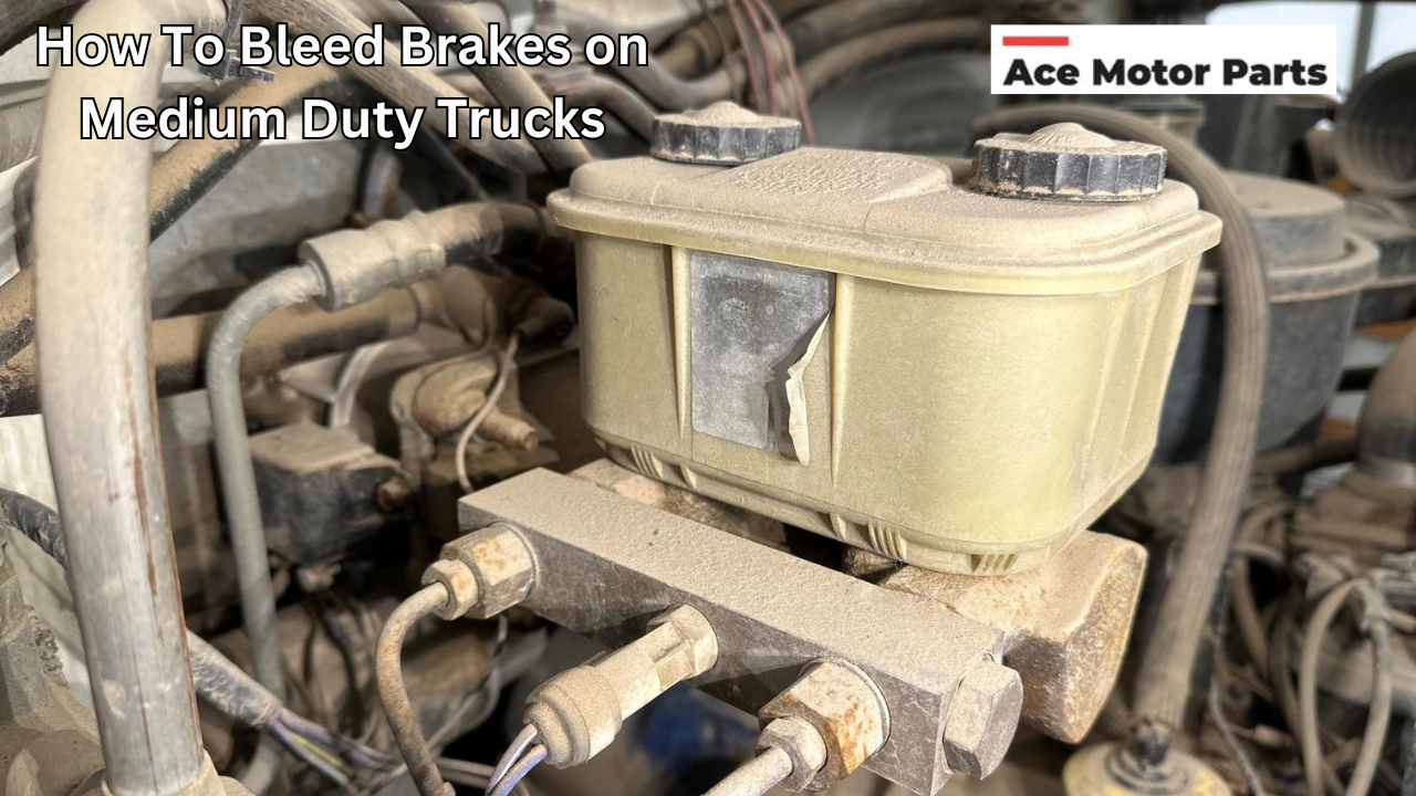 Bleeding Brakes on Ford F600 and F700 Trucks And Other Medium Duty Truck Applications.
