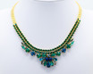 18ct gold plated swarovski crystal necklace 18ct gold plated swarovski crystal necklace