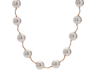 vegan friendly handmade pearl jewellery necklace