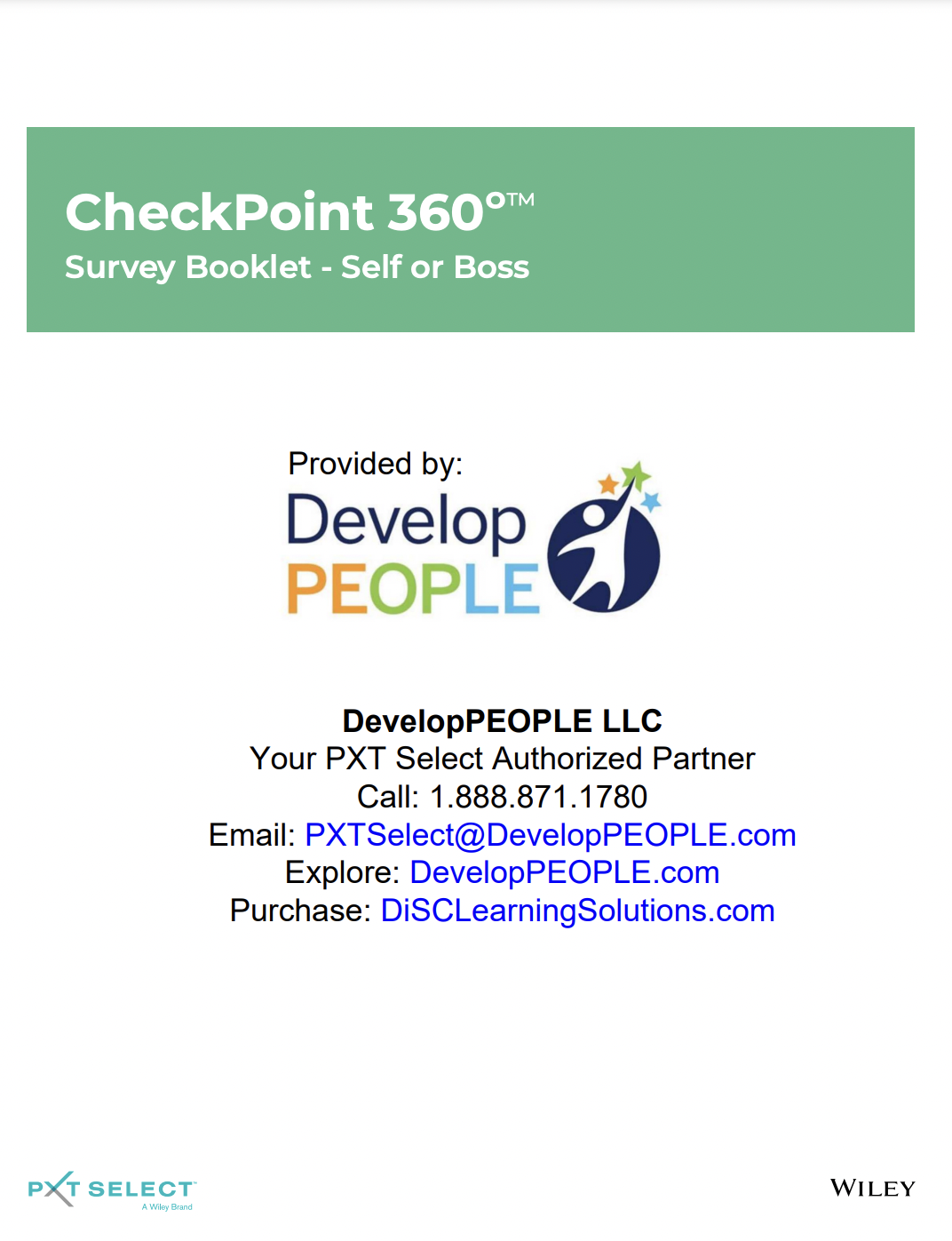 Checkpoint 360ﾂｰ邃 Survey Disc Learning Solutions
