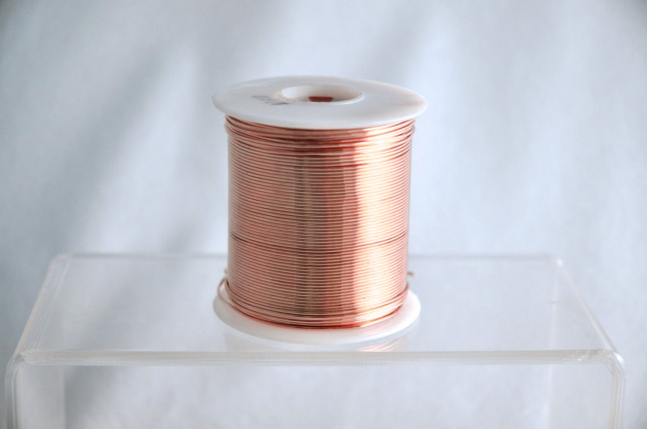 14 Ga Tinned Copper-Buss Wire-Dead Soft (1 Lb. - 80 Ft Spool) - Copper Wire  USA®