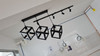 9145/3 Black Cube E27 Dining Lamp (Climate Voucher Eligible)