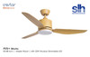 Crestar Airis+ 3 Blade 33"/42"/48" Smart Ceiling Fan